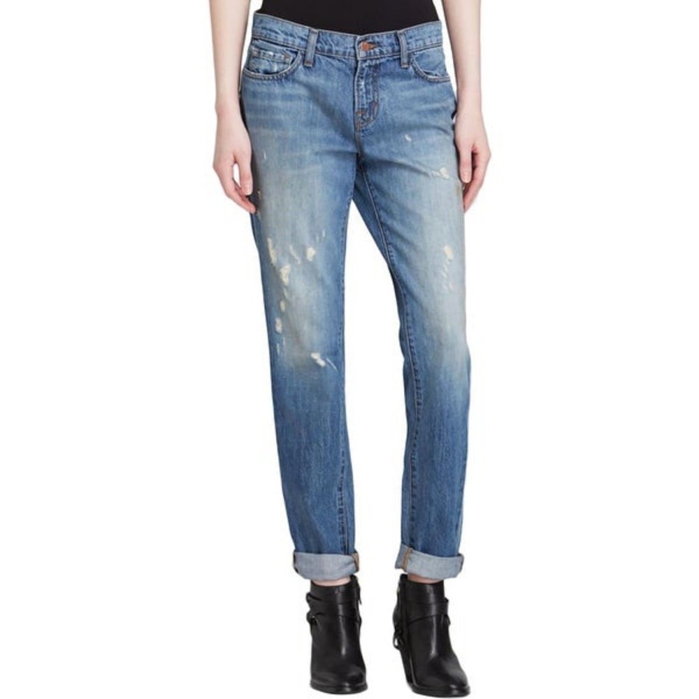 J Brand jake broken boyfriend jeans